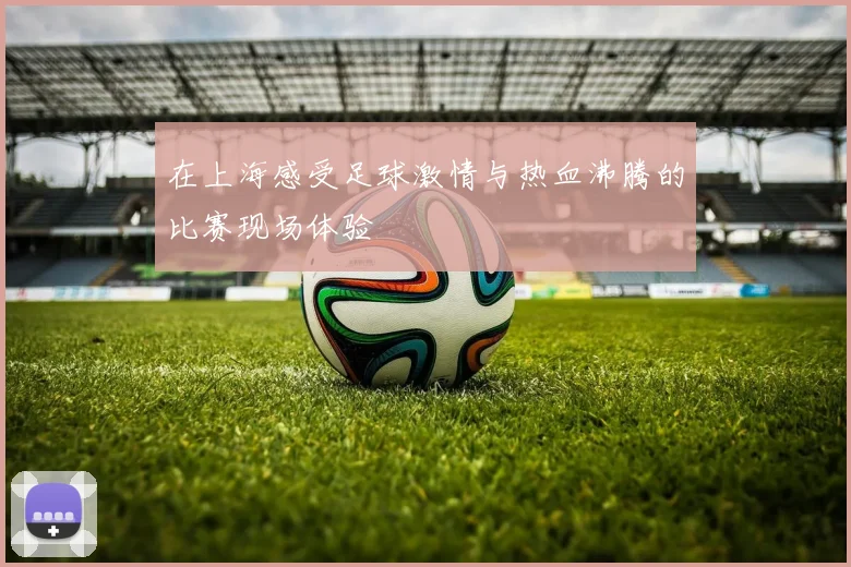 在上海感受足球激情与热血沸腾的比赛现场体验